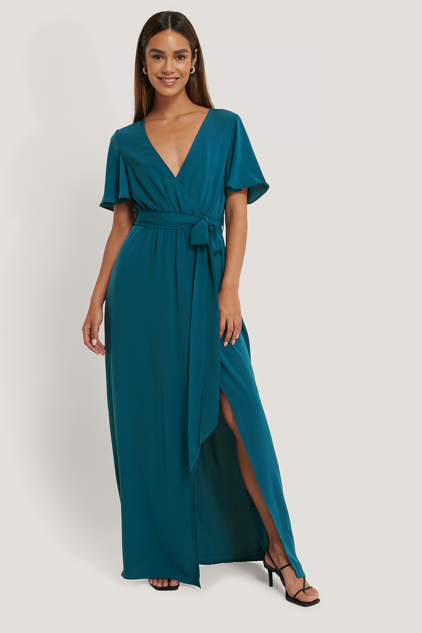 robe croisée devant