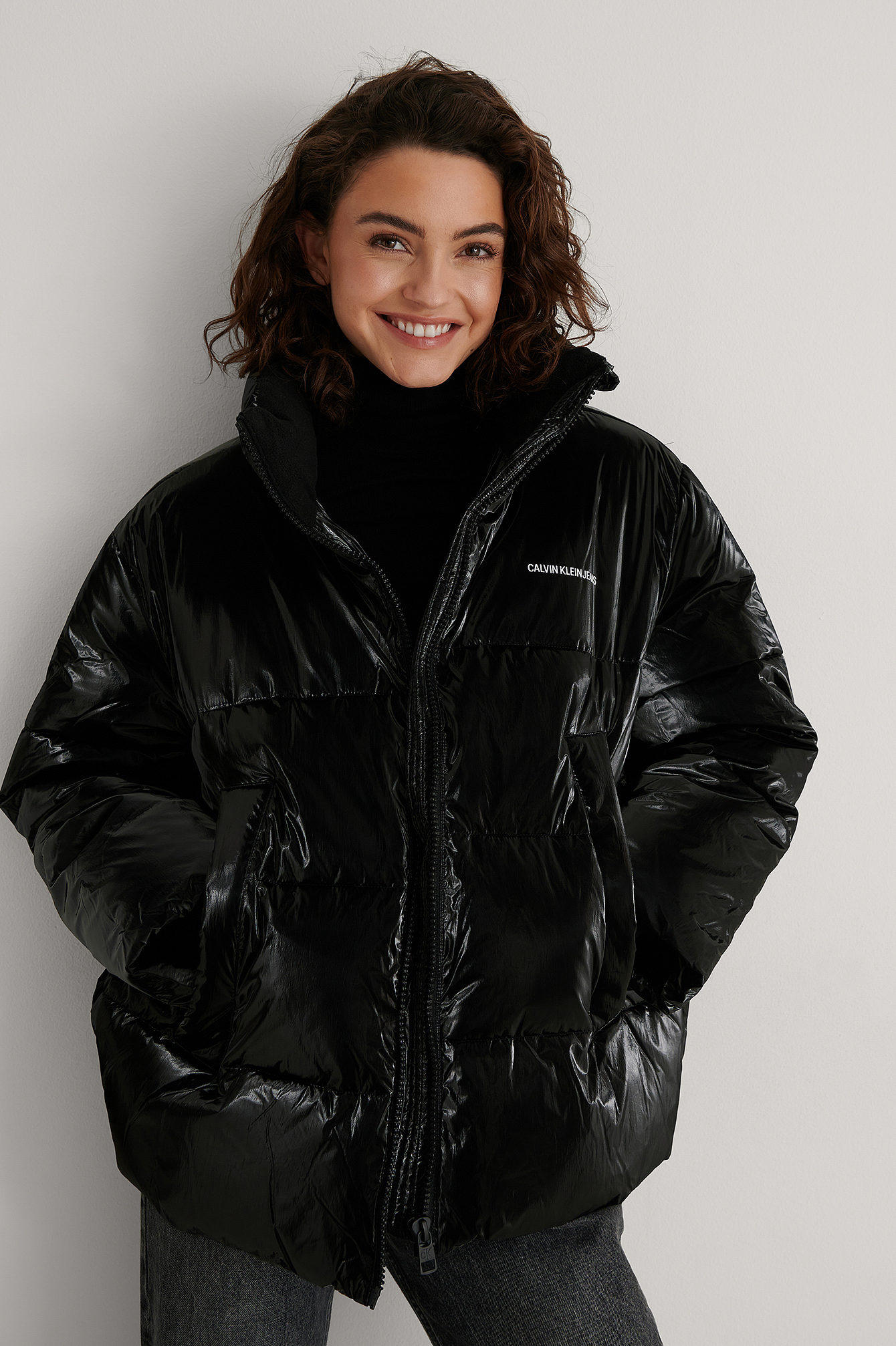CK Black Veste Duvet