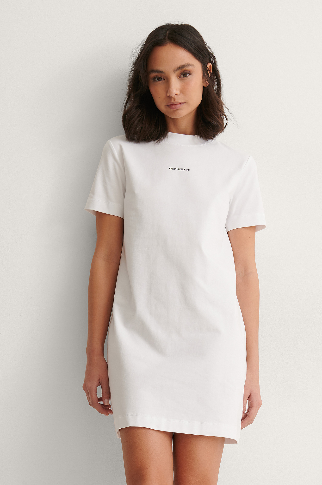 Robe TShirt Blanc nakd.fr