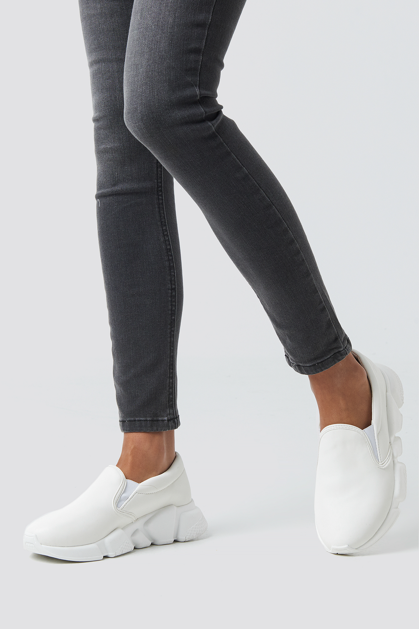 slip on chunky sneakers
