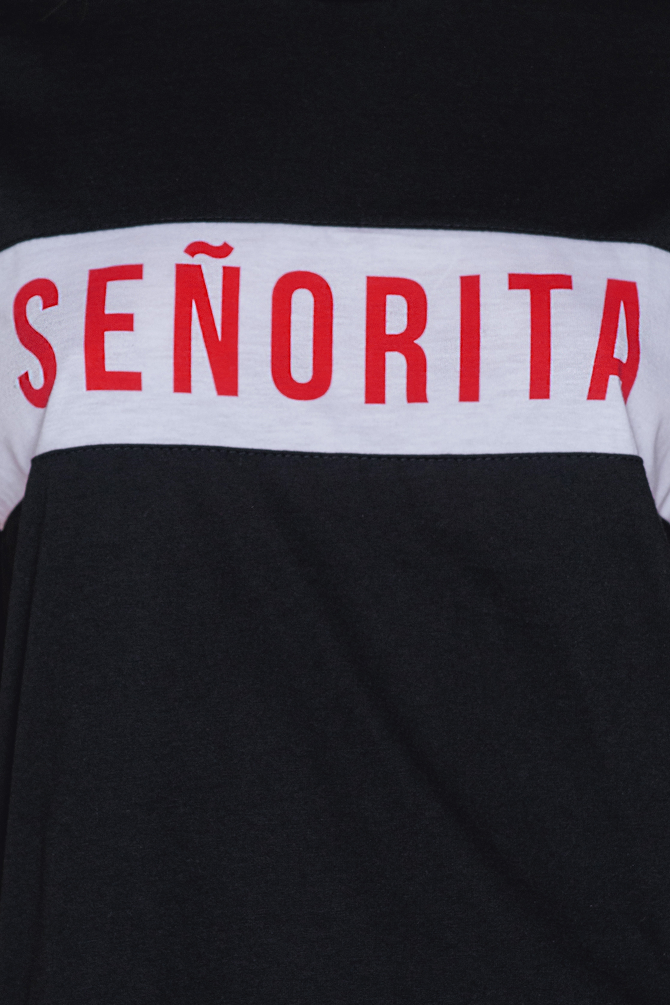 Black Senorita Loose Fit Shirt