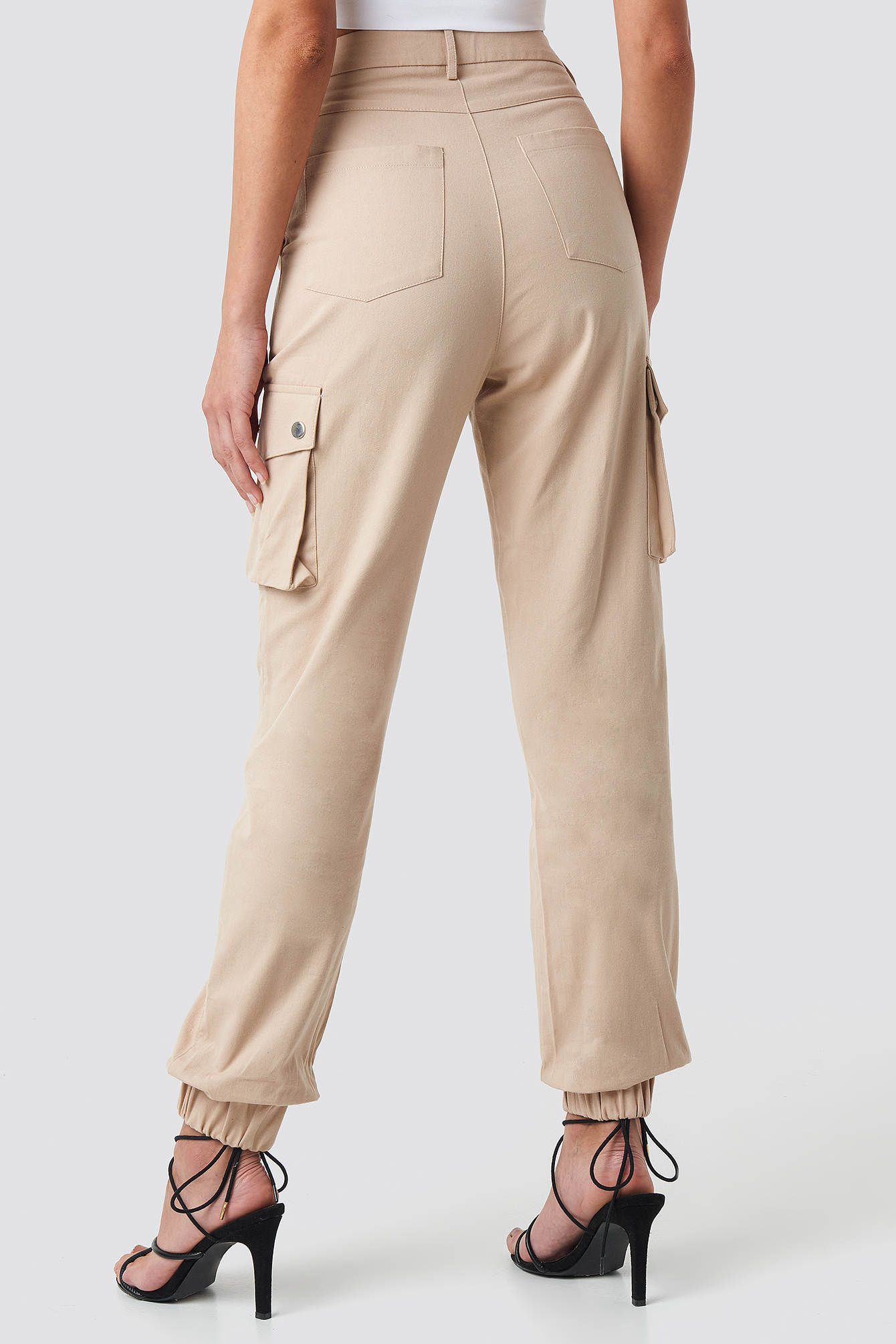 Cargo Pants Beige nakd.fr