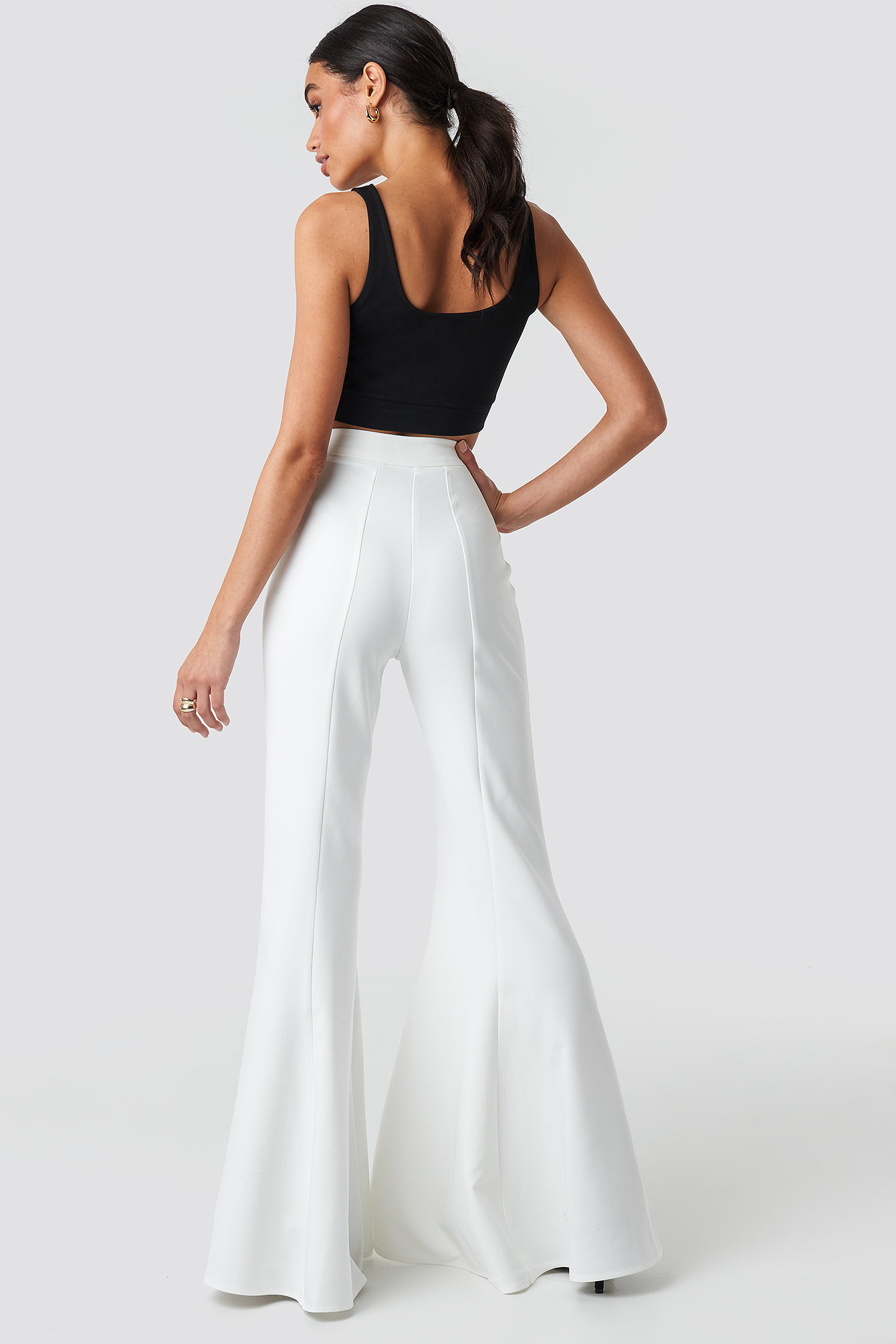 Flowy Pants Blanc nakd.fr