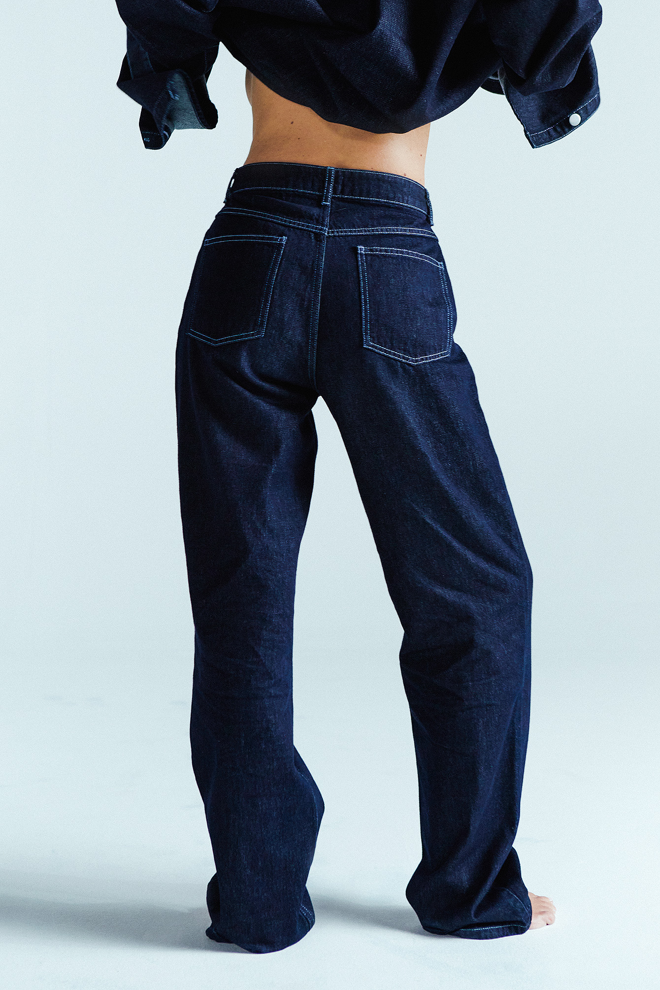 Jean long Bleu | na-kd.fr