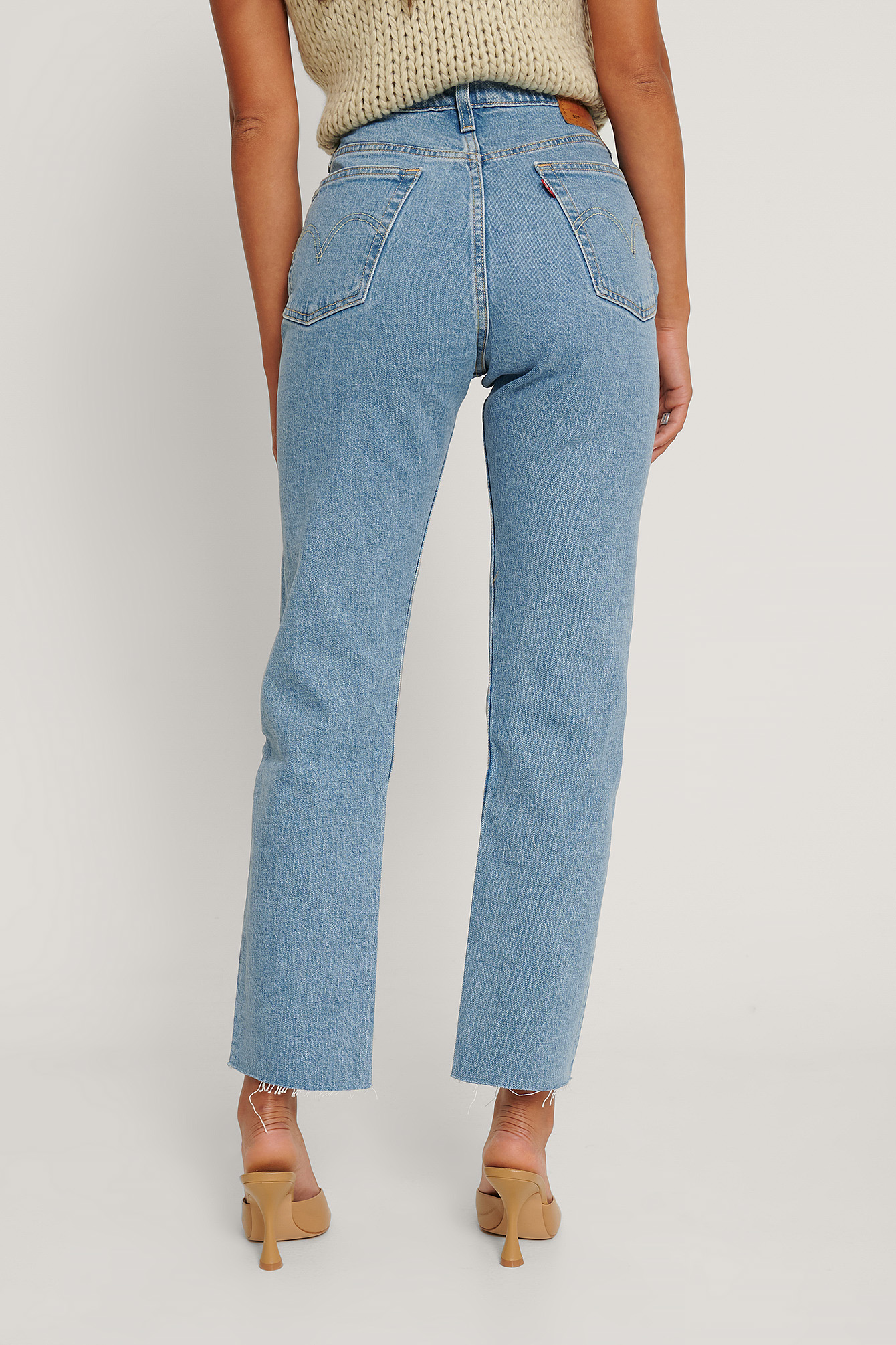 501 Crop Jeans Bleu | na-kd.fr