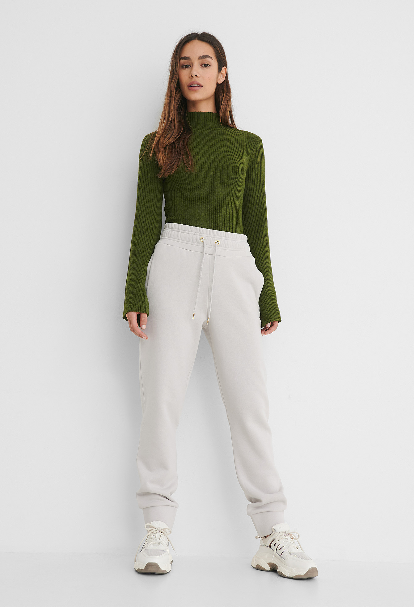 Grey Pantalon De Jogging