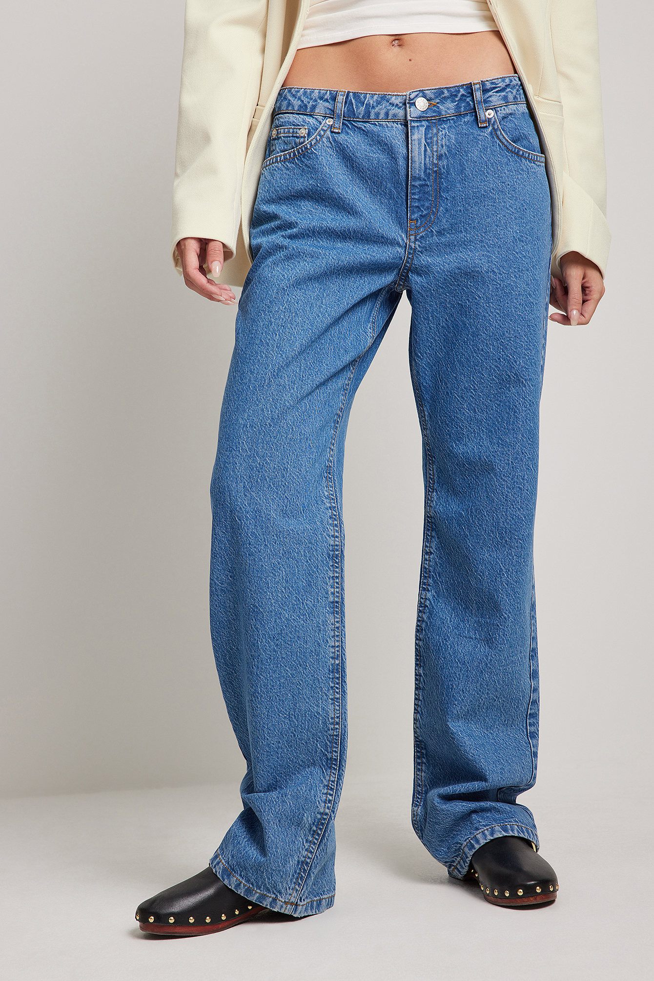 Mid Blue Jean slim taille basse
