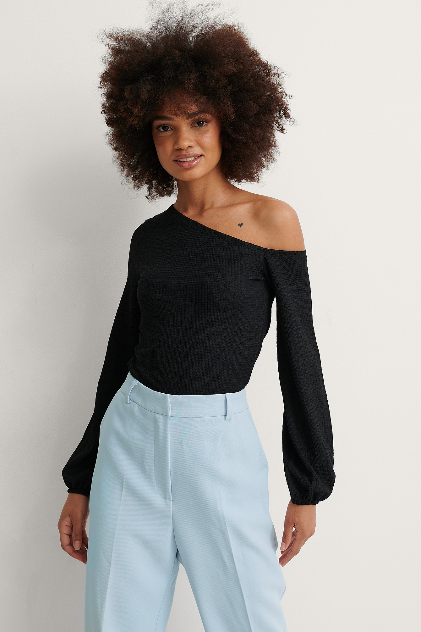 Black Haut Asymétrique