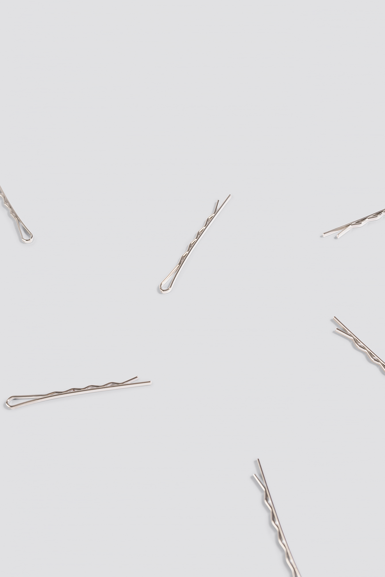 Silver Basic Mini Hairpins
