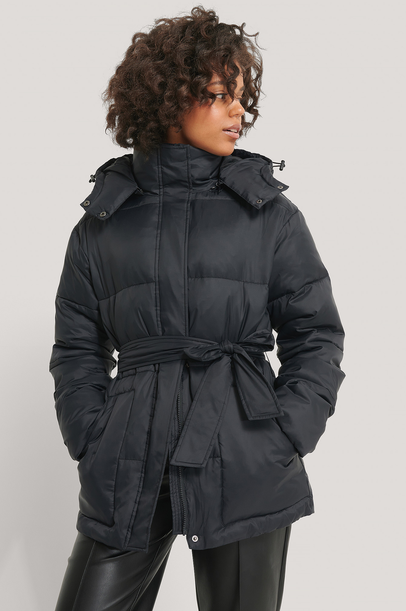 Black Veste Rembourrée