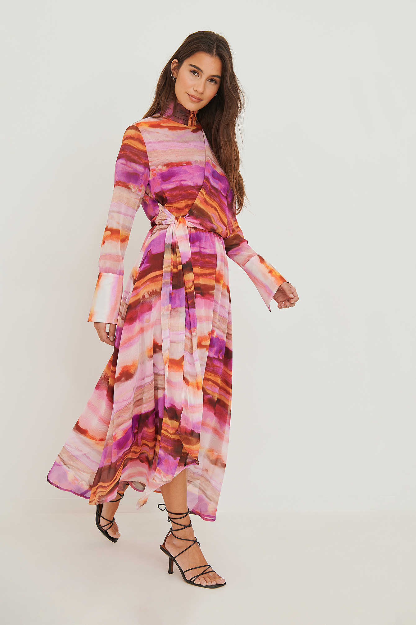 robe mi longue ample