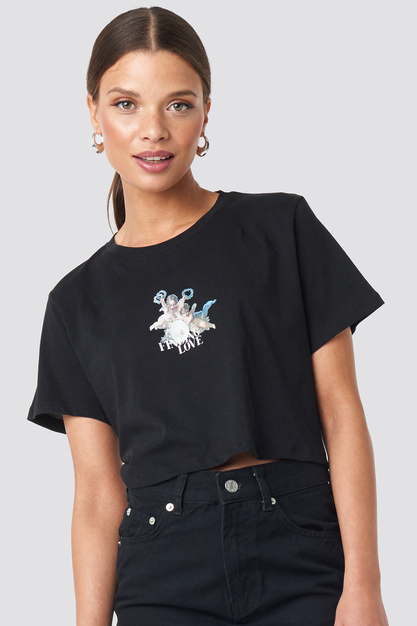 Black Cupid Love Tee