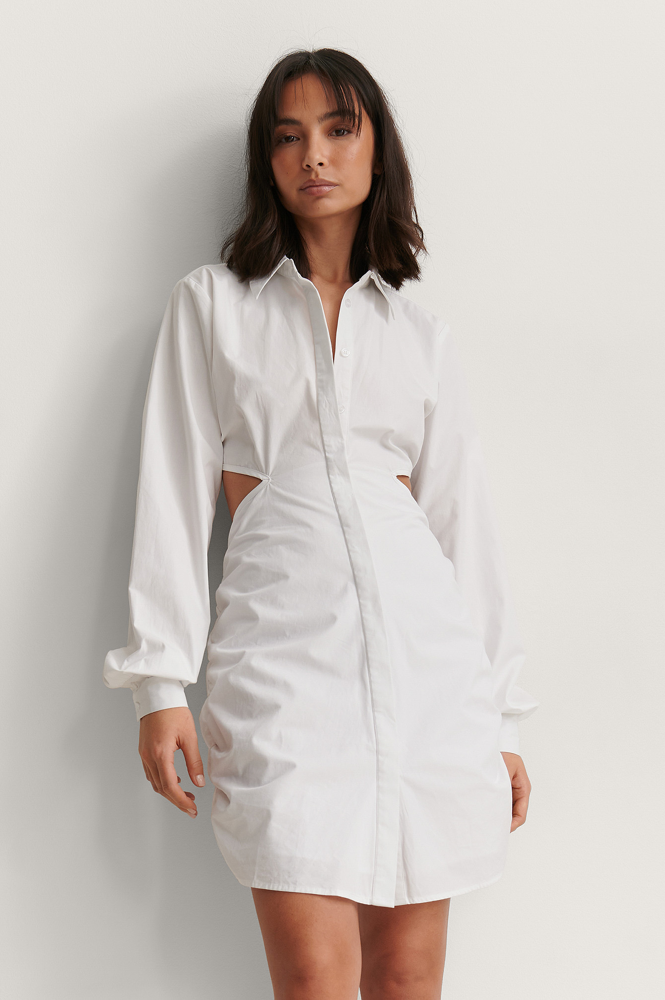 White Biologique Robe ChemiseBiologique Robe Chemise