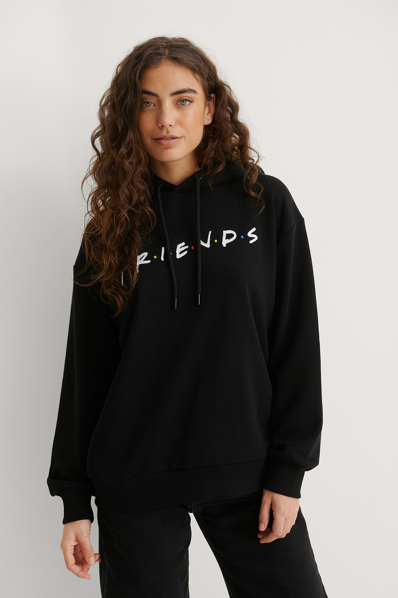 Sweat À Capuche Imprimé Oversize