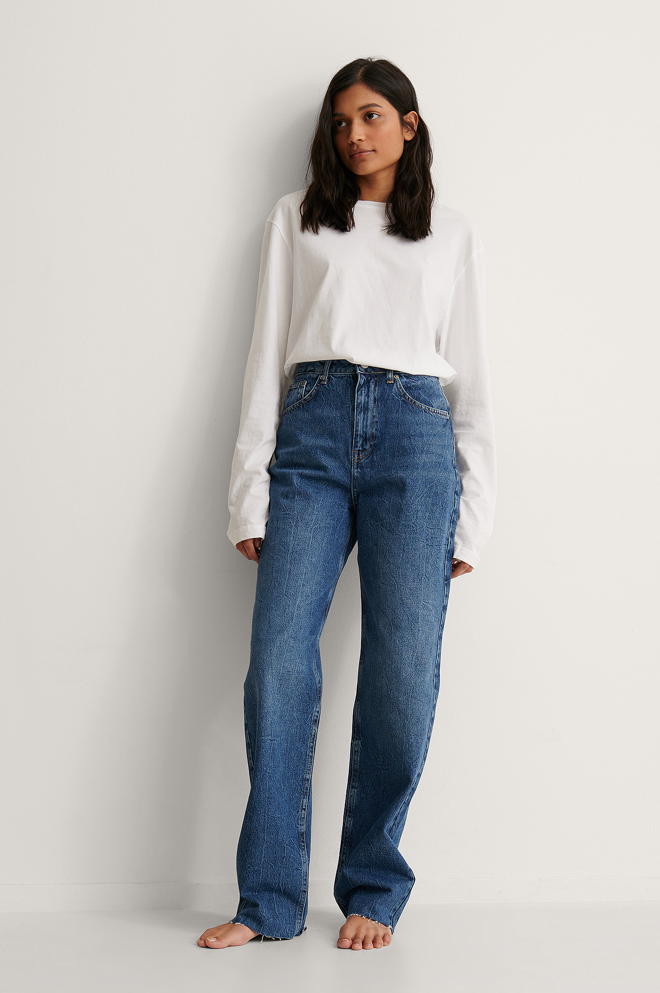 Dark Blue Biologiques Jean Évasé