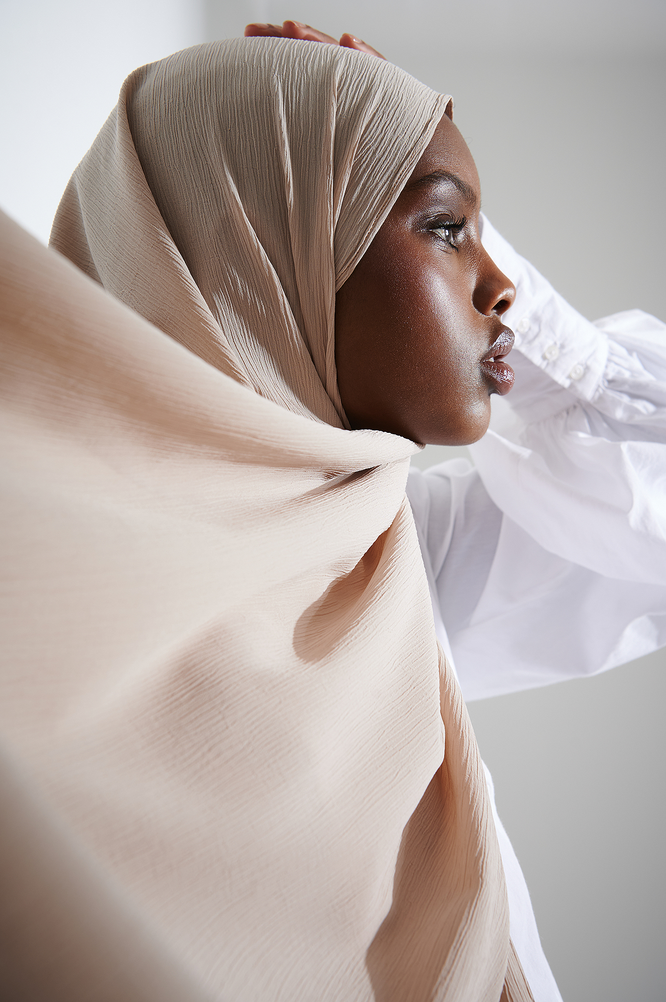 Taupe Hijab