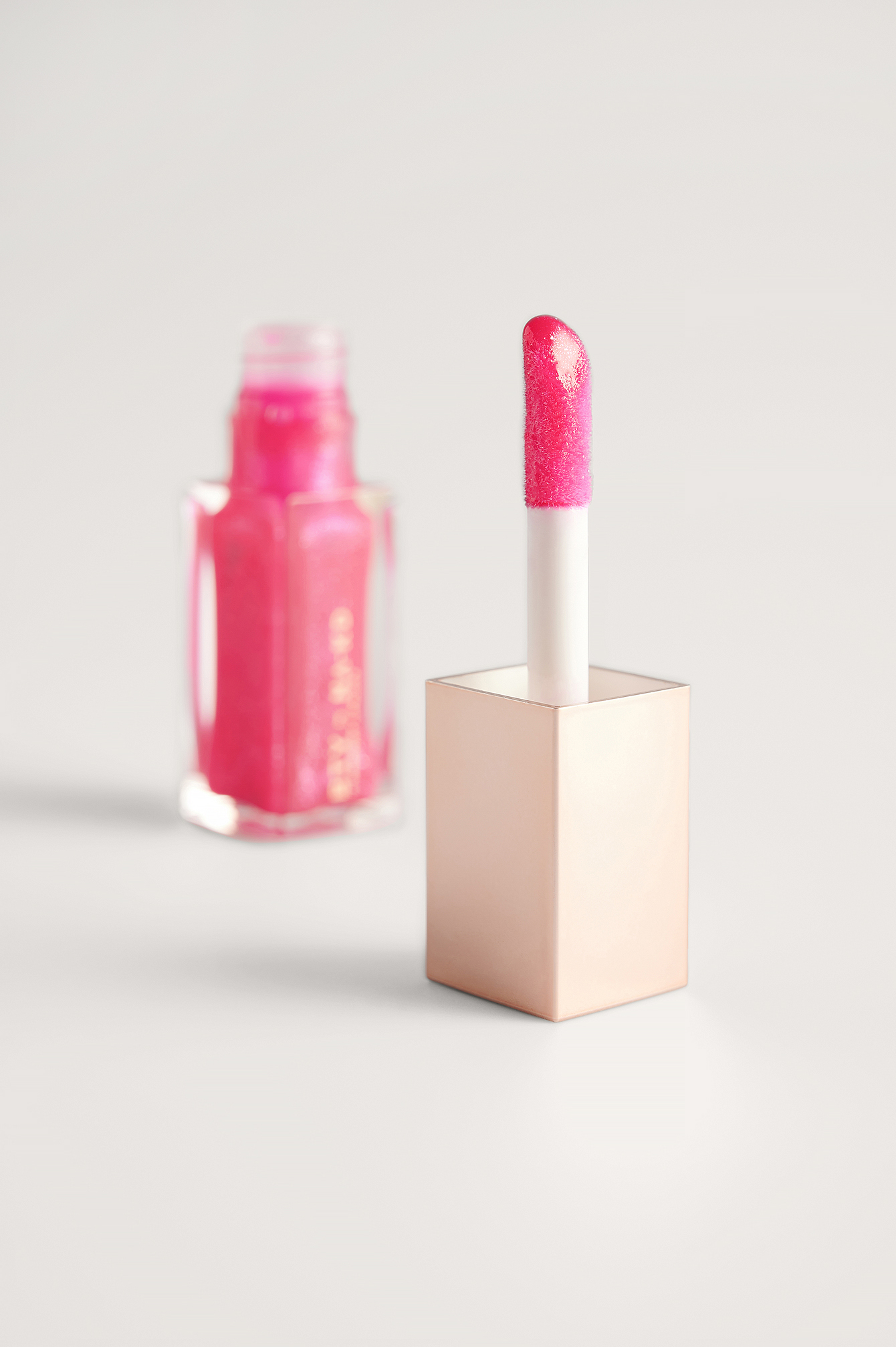 Hot Pink Shimmery Lipgloss