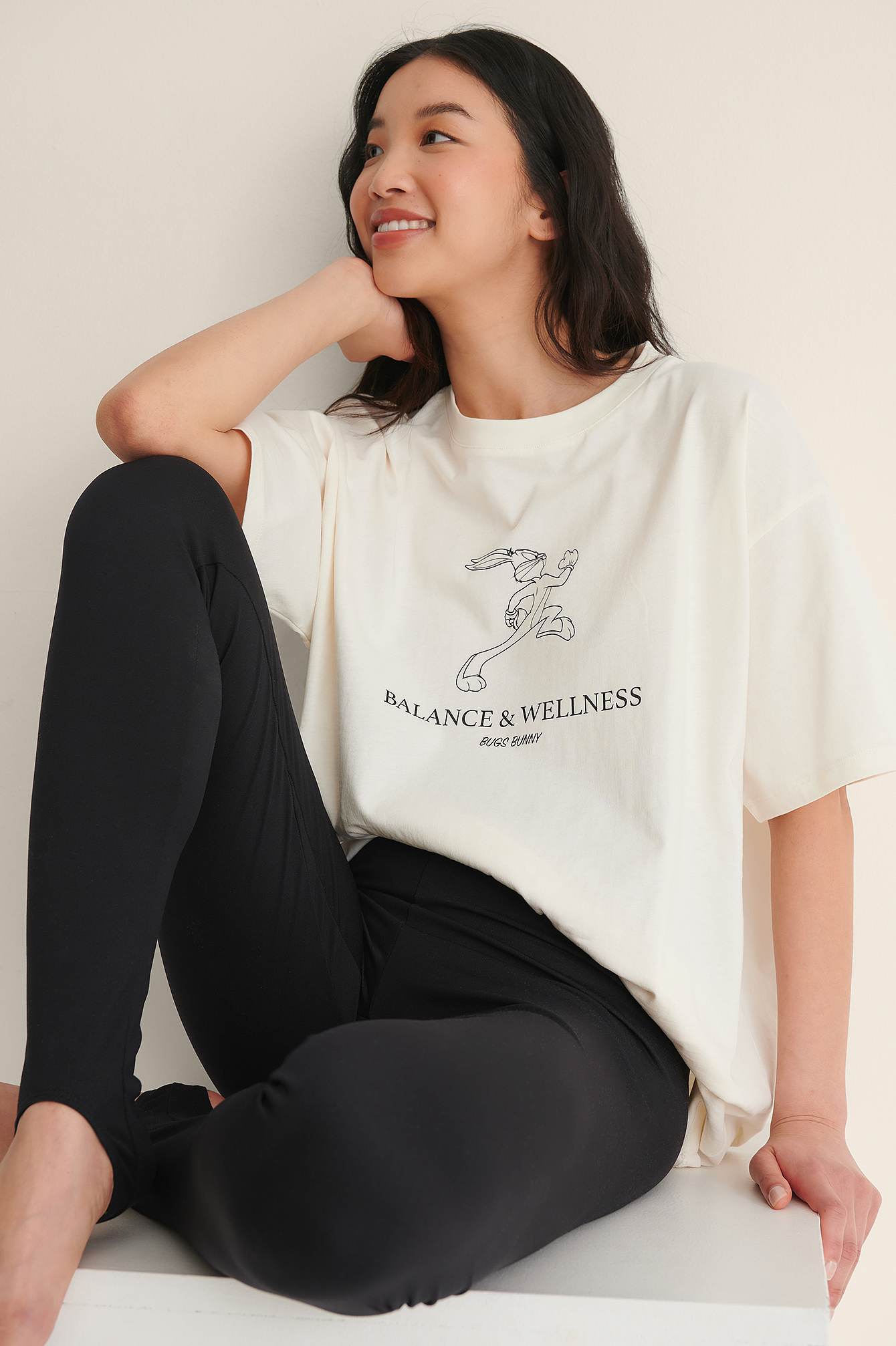 Off White Wellness Tee-shirt grande taille Looney Tunes