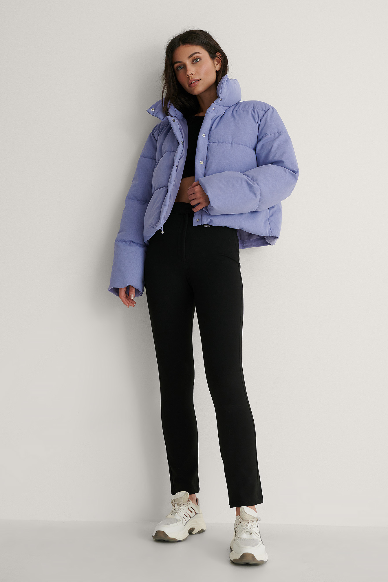 Purple Recyclée Veste Rembourrée