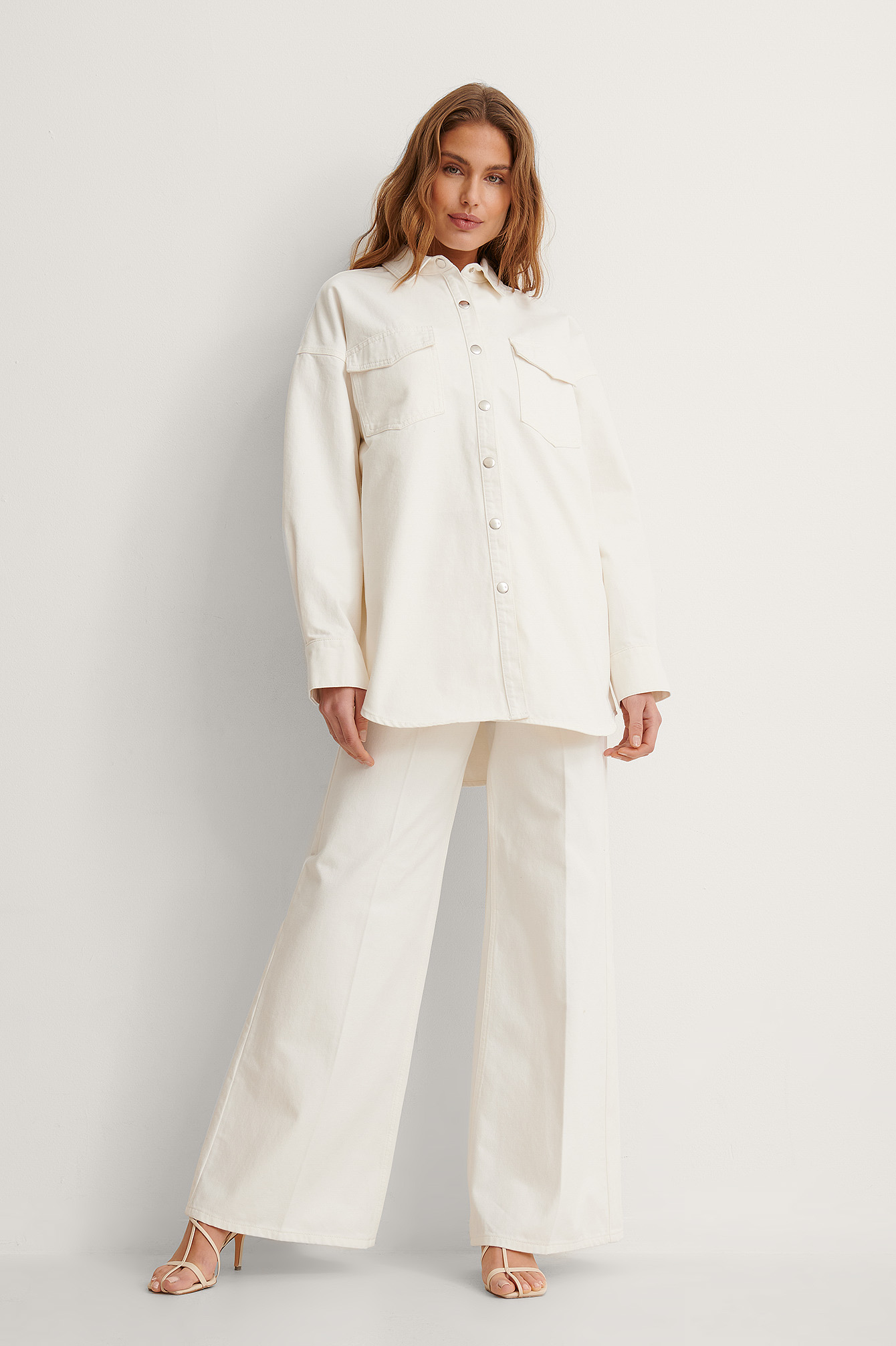 Ecru Biologique Chemise En Jean