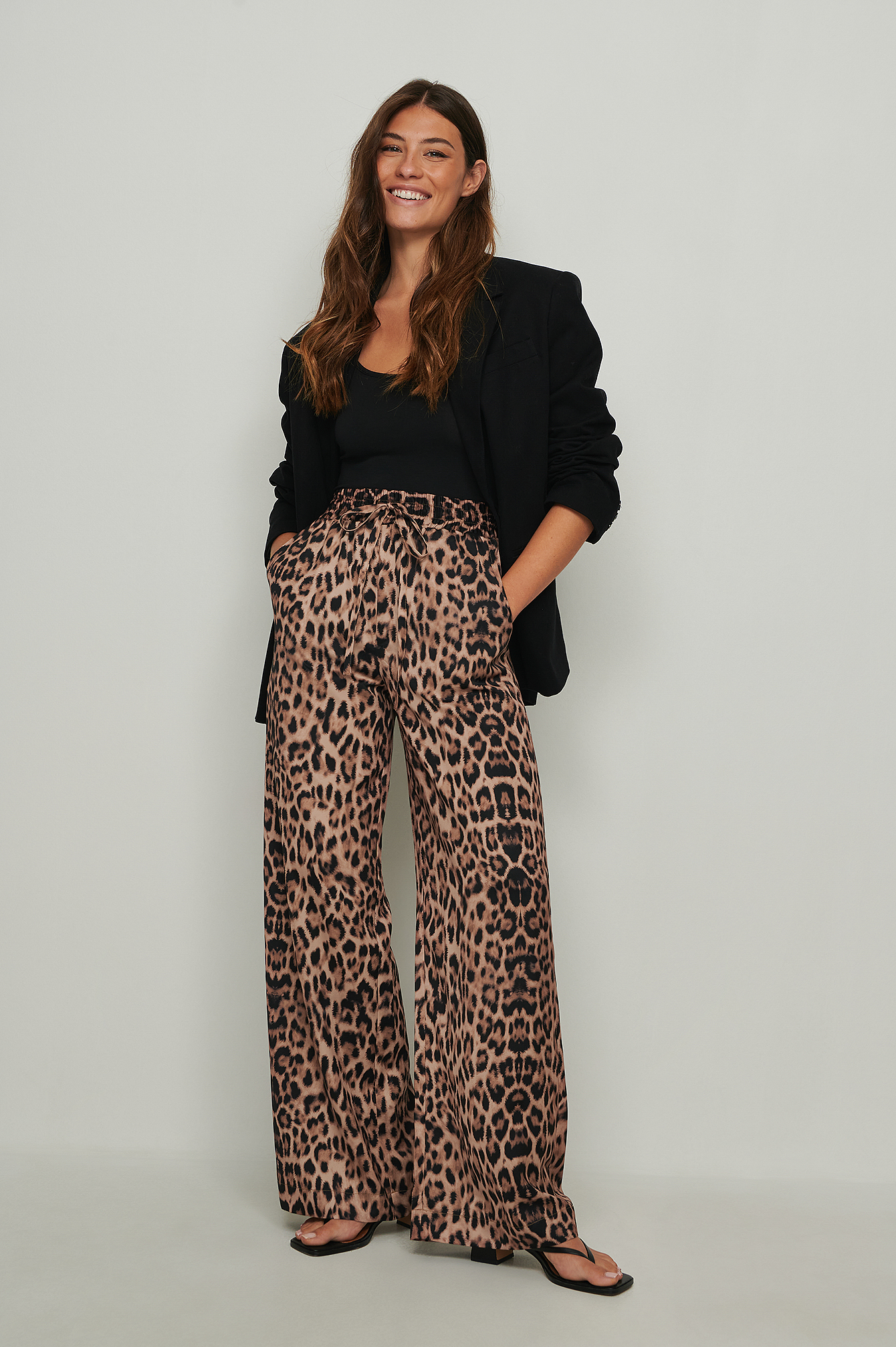 Pantalon Palazzo Multicolore | NA-KD Pantalon Palazzo Multicolore | NA-KD