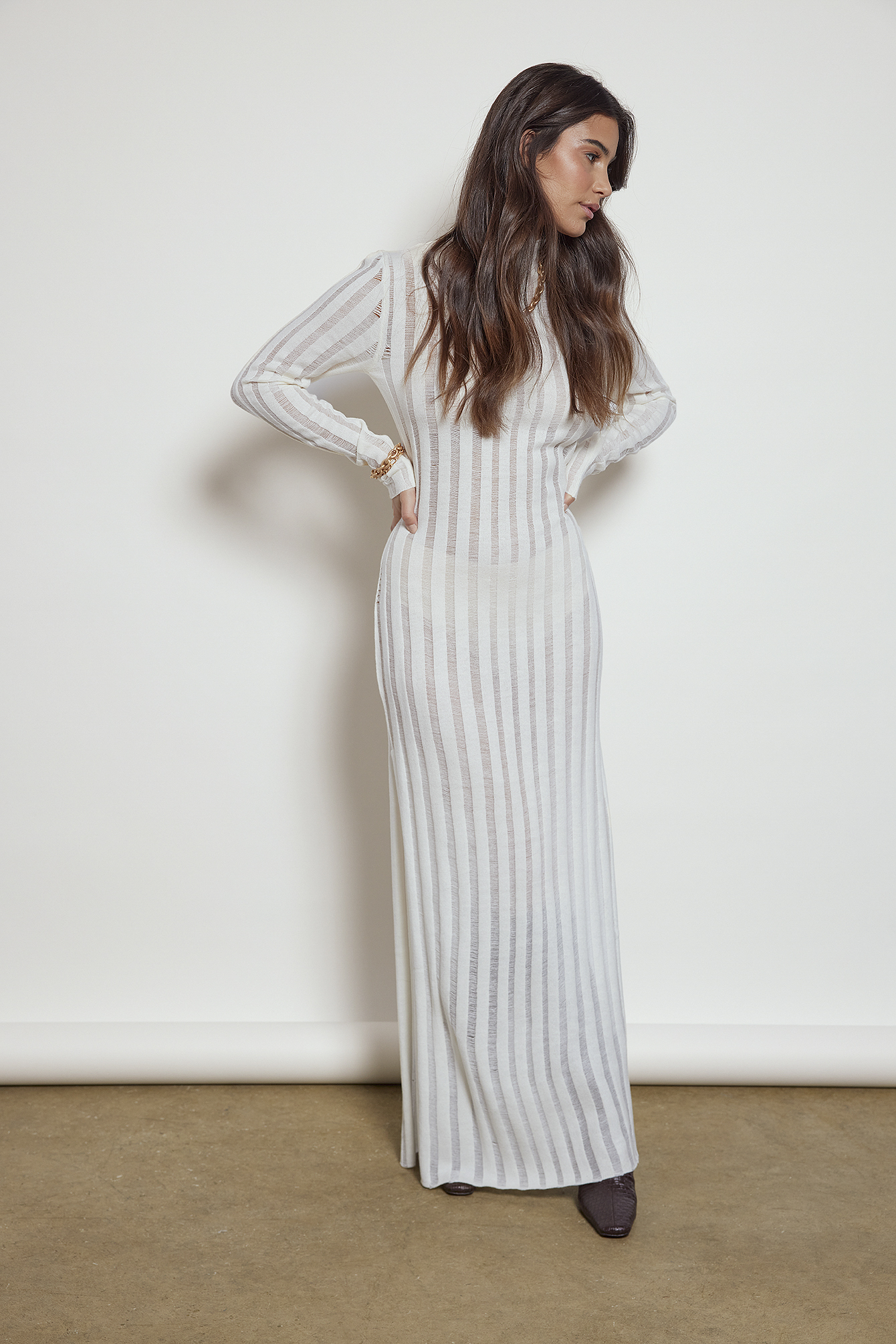 robe longue tricot