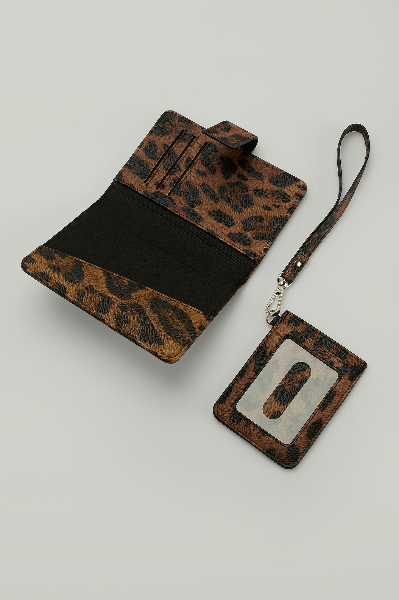 Leopard Ensemble étiquette pour bagage/porte-passeport