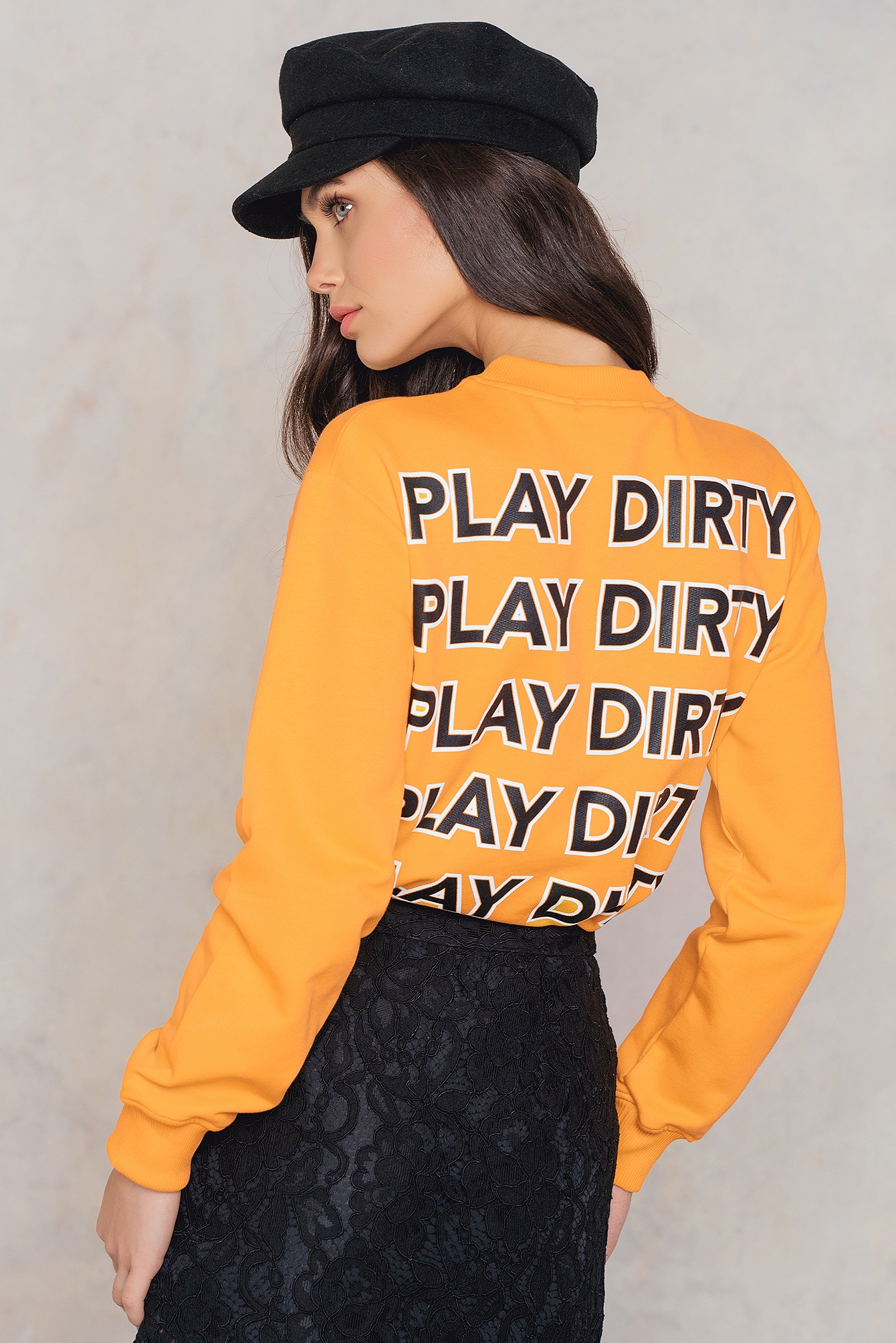 Orange NA-KD Play Dirty Sweater