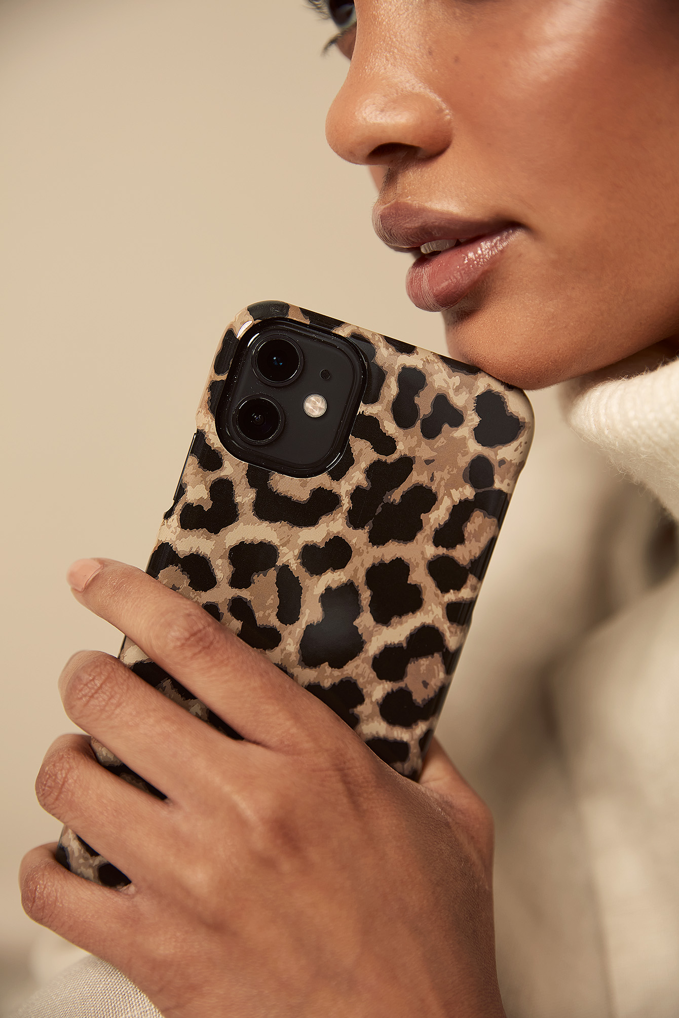 Leopard Coque de téléphone imprimée