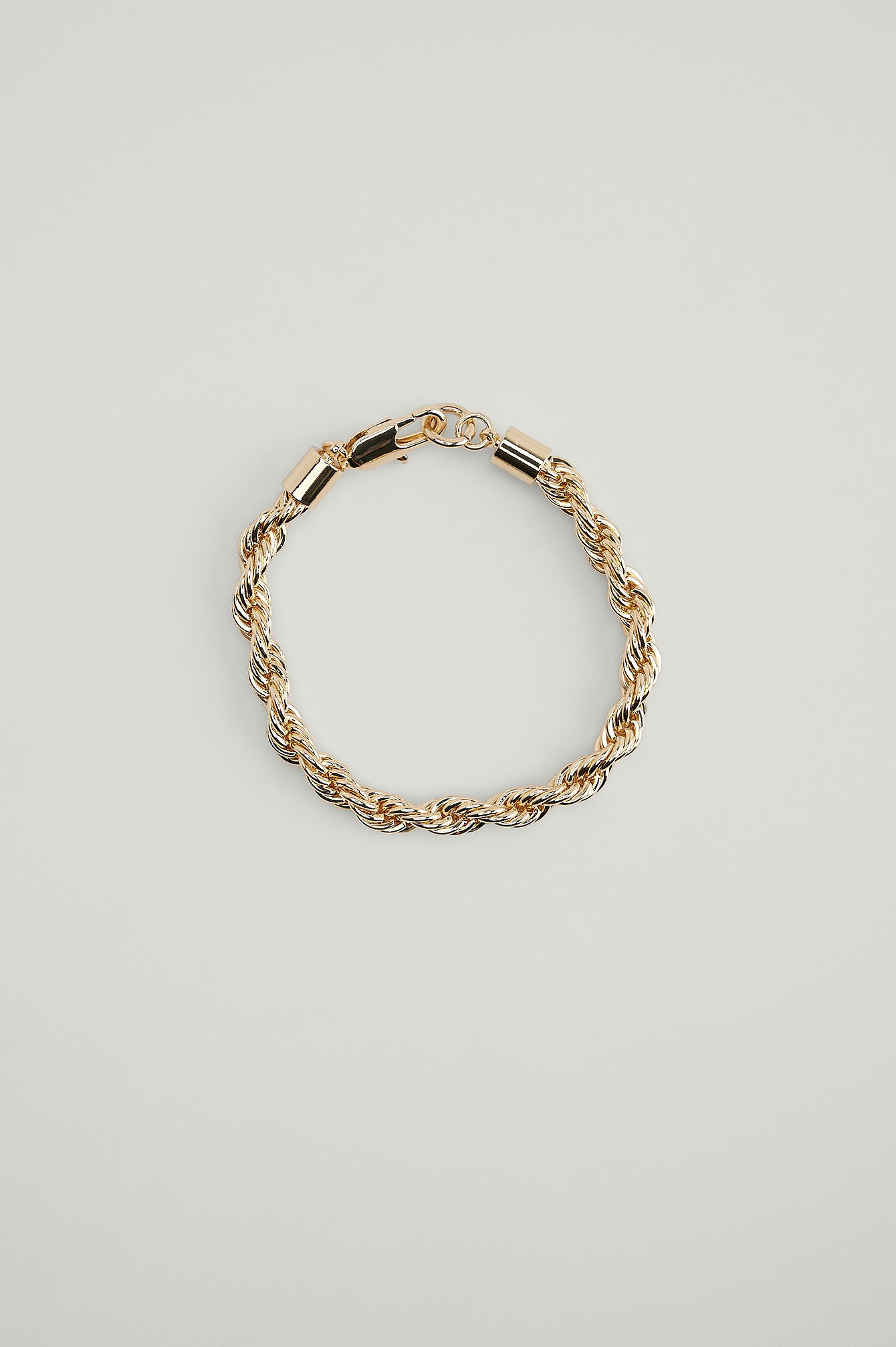 Gold Bracelet à chaîne torsadée