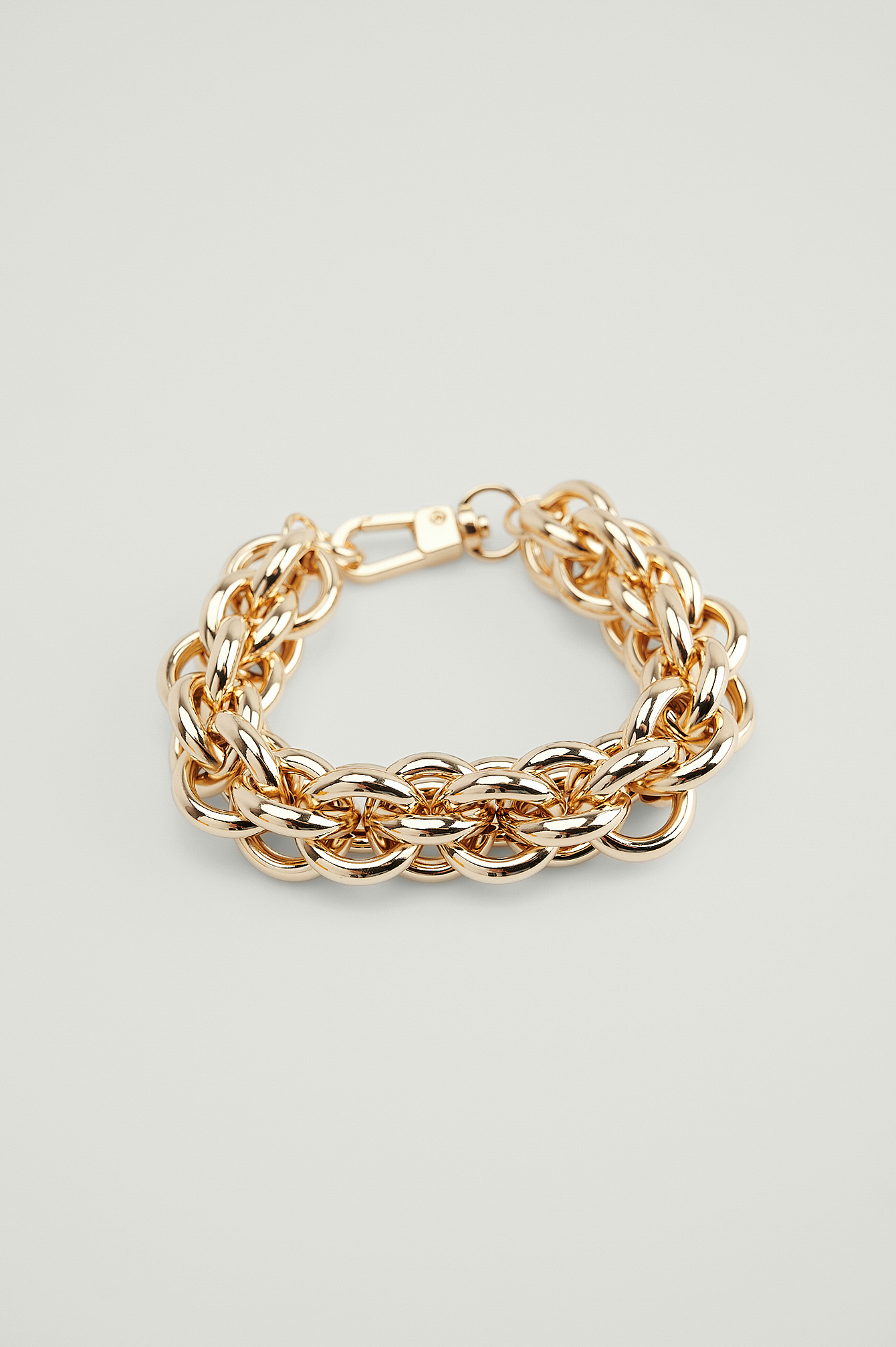 Gold Bracelet à chaîne ronde épaisse