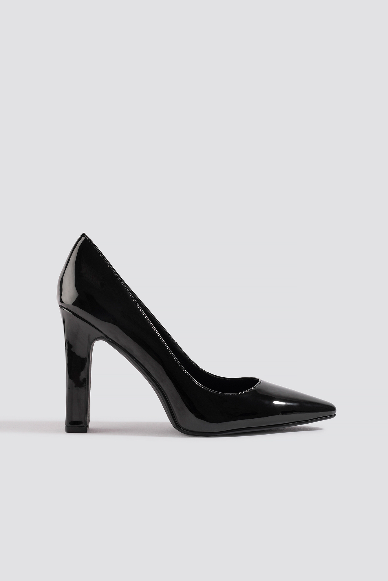Black NA-KD Shoes Rounded Toe Pumps