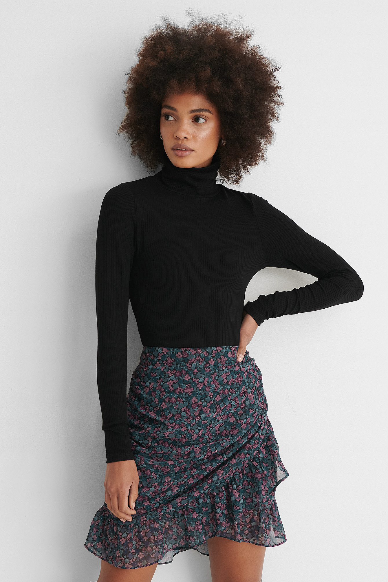 jupe courte transparente