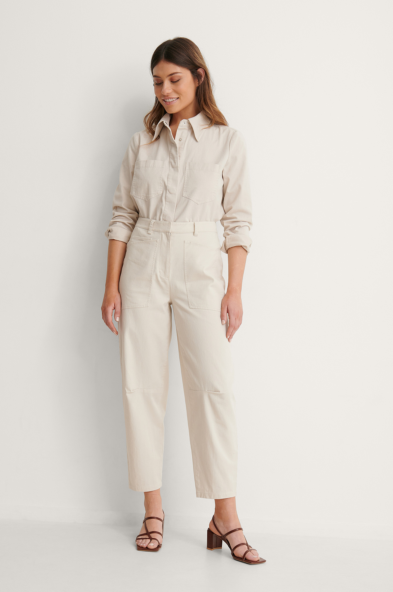 Sand Soft Cotton Cargo Pants