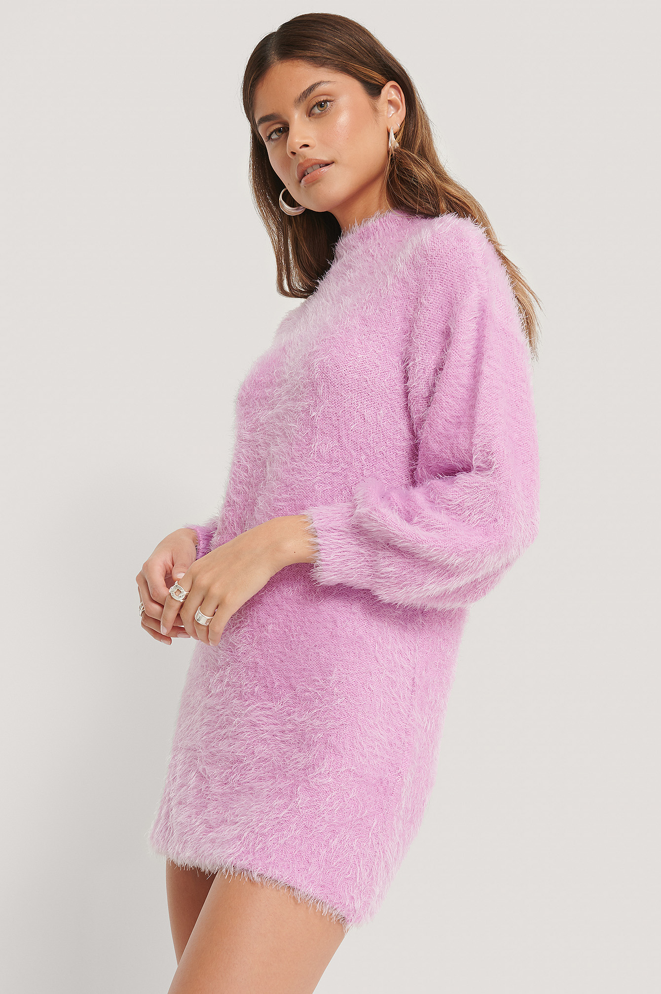 Pink Robe Tricot