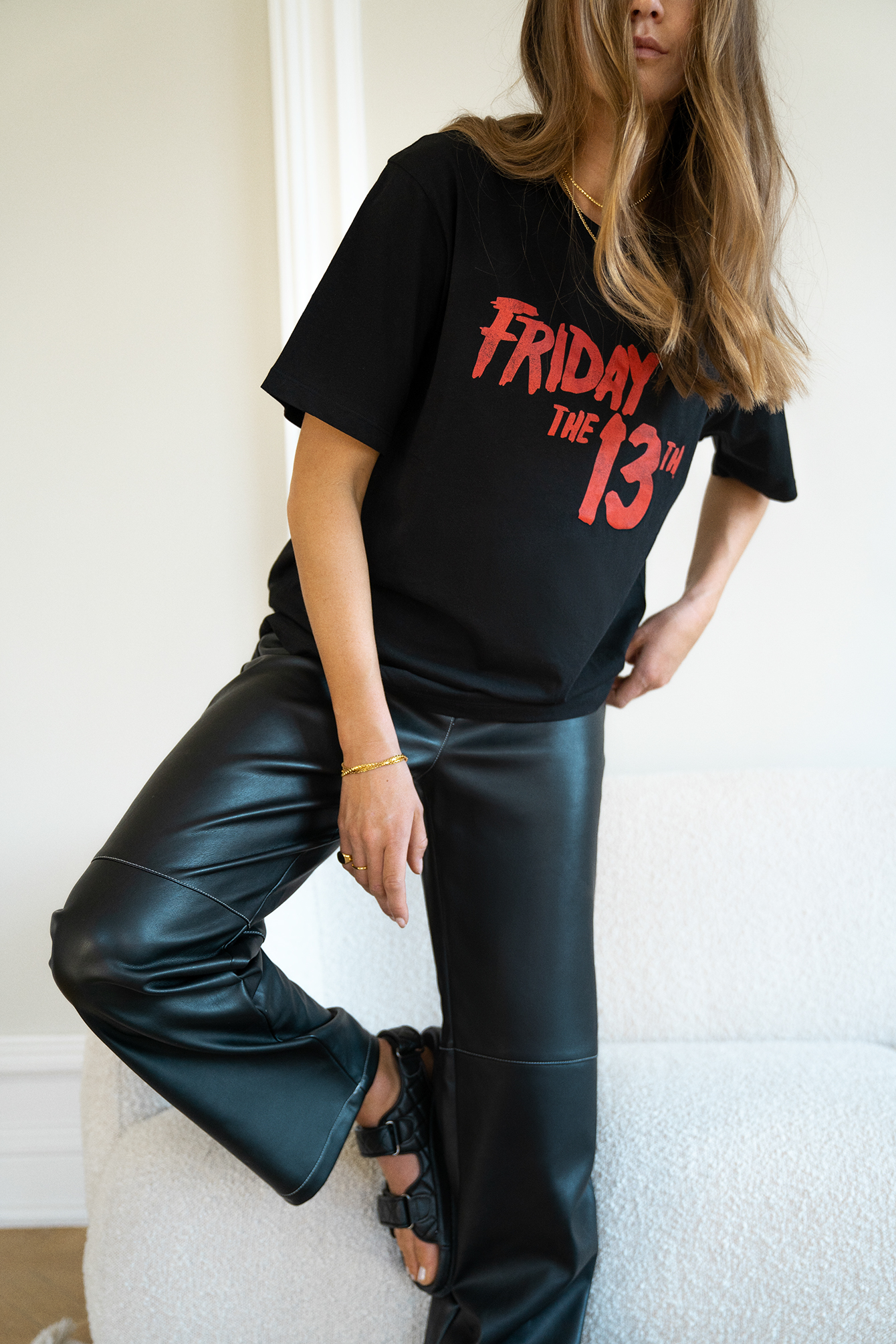 Black Friday 13 T-Shirt Imprimé Unisexe