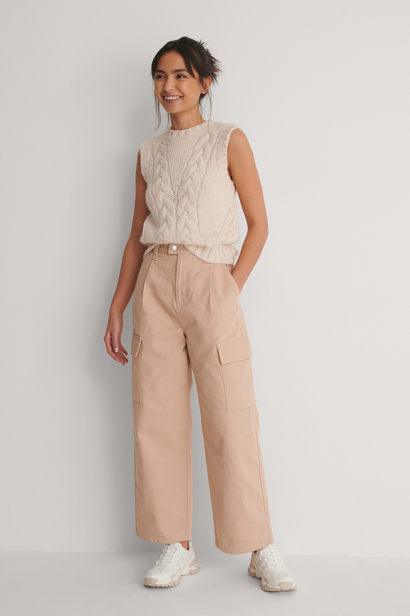 Dusty Peach Biologique Jean Évasé