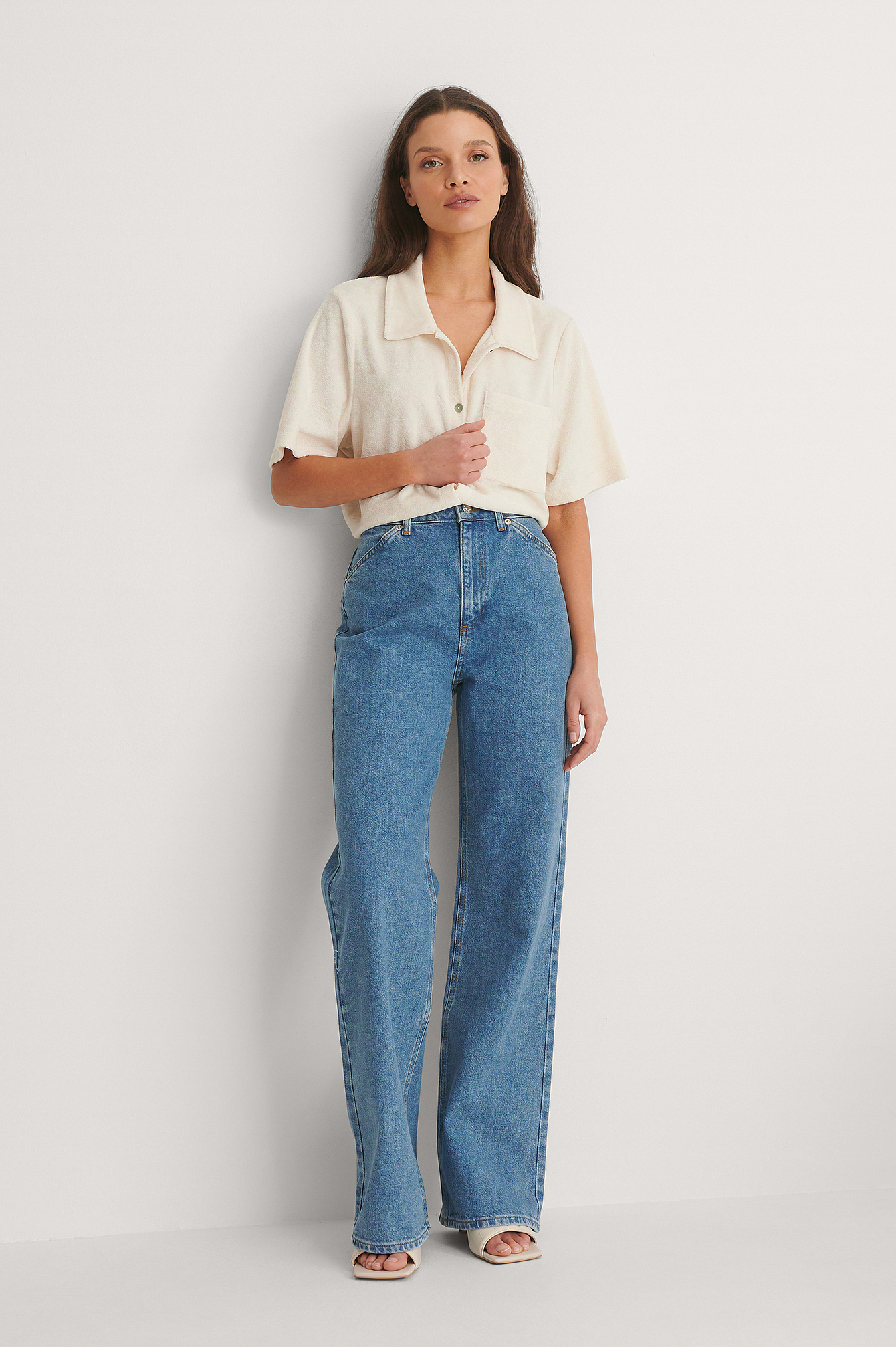 Mid Blue Biologique Jean Évasé