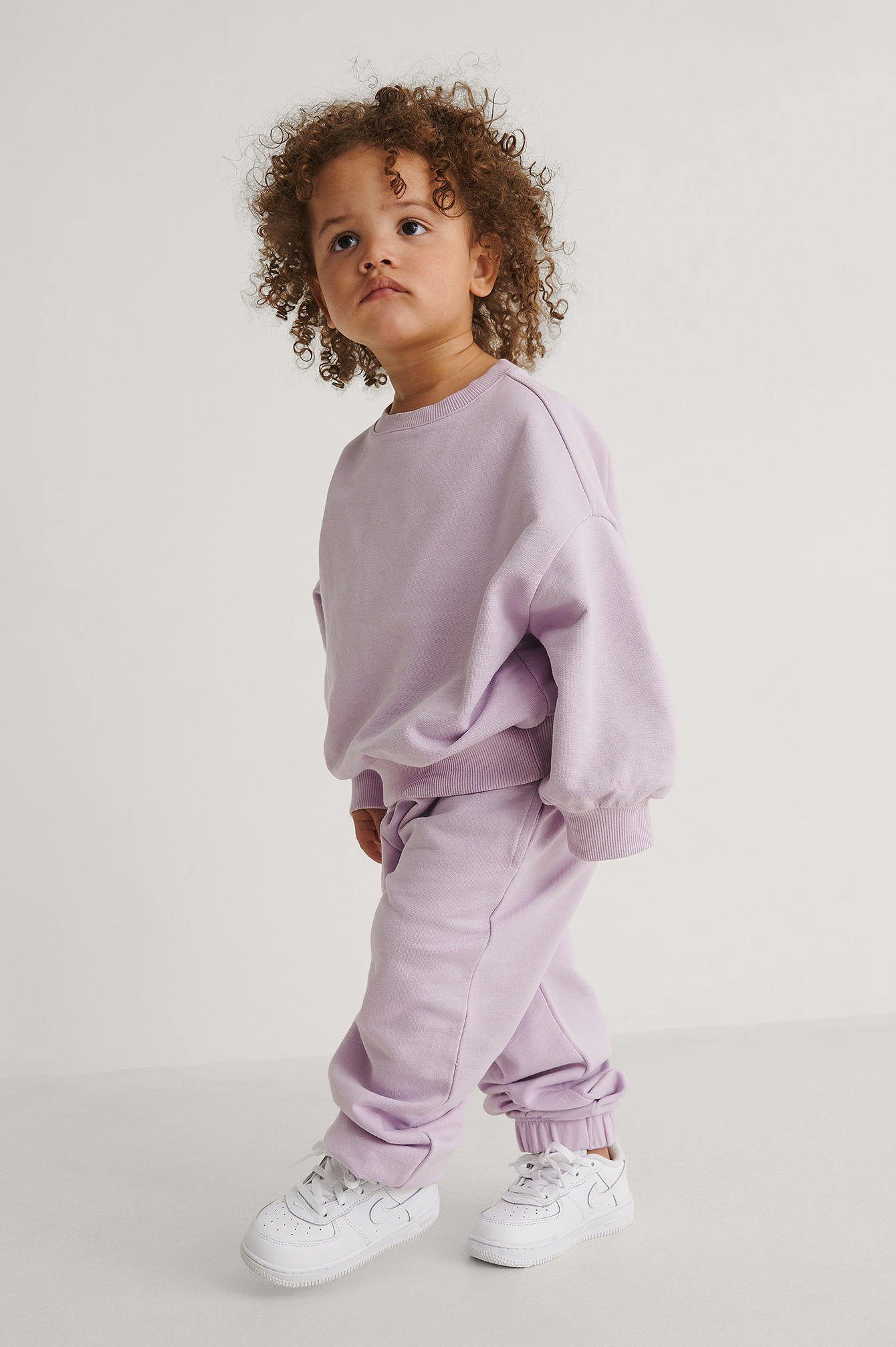Violet Pantalon de survêtement basique