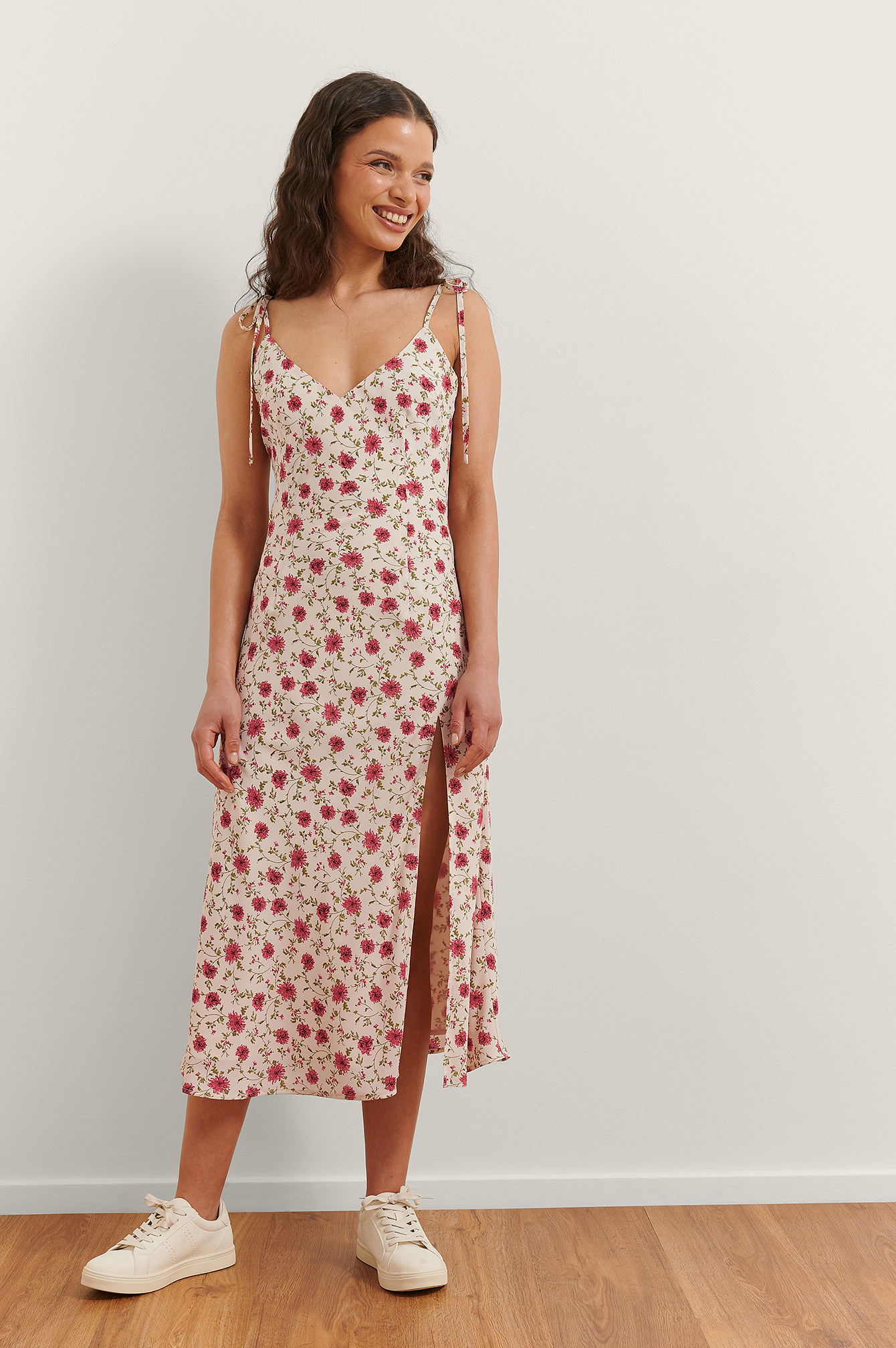 Robe Fendue Rouge nakd.fr