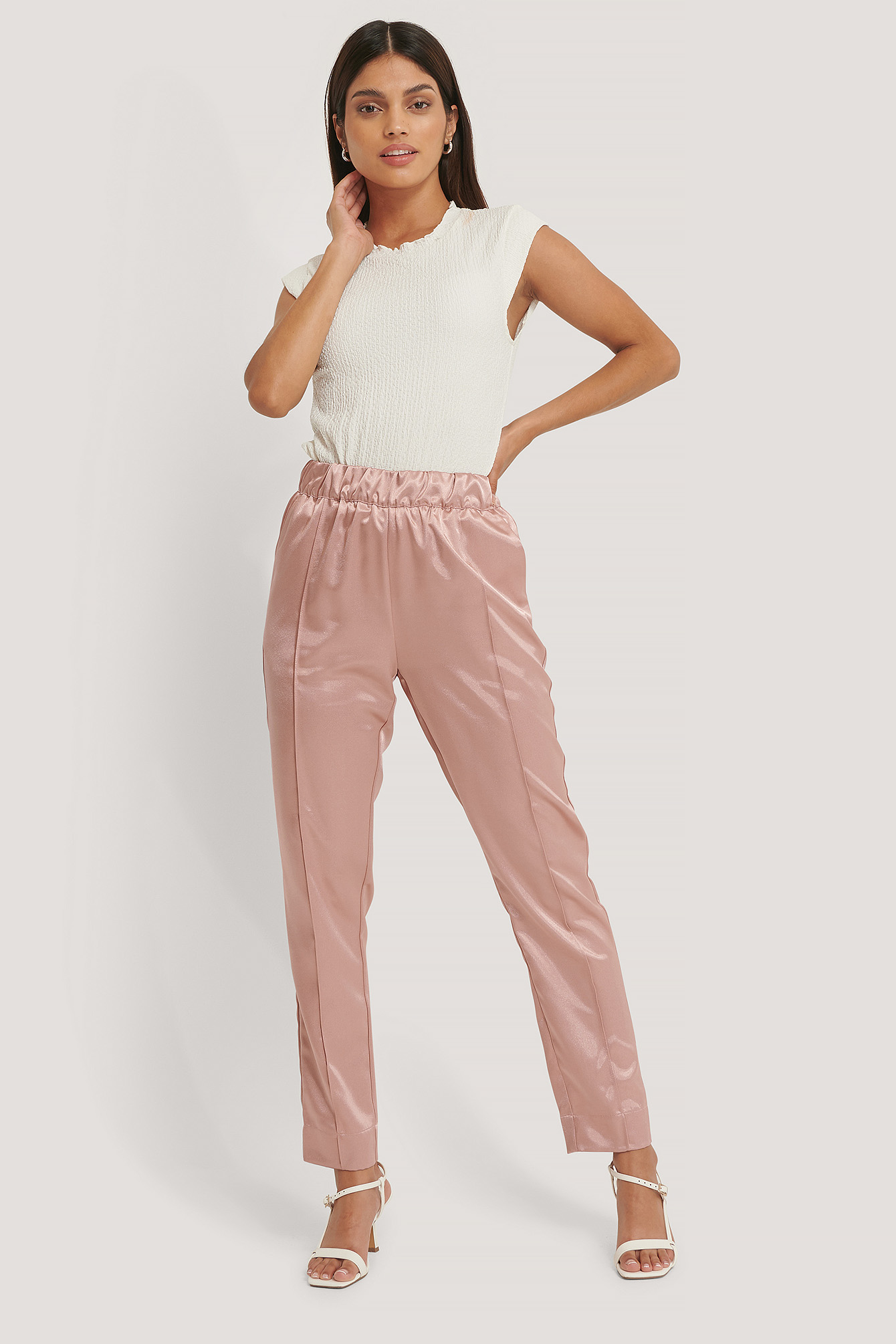 Dusty Pink Rut&Circle Pantalon