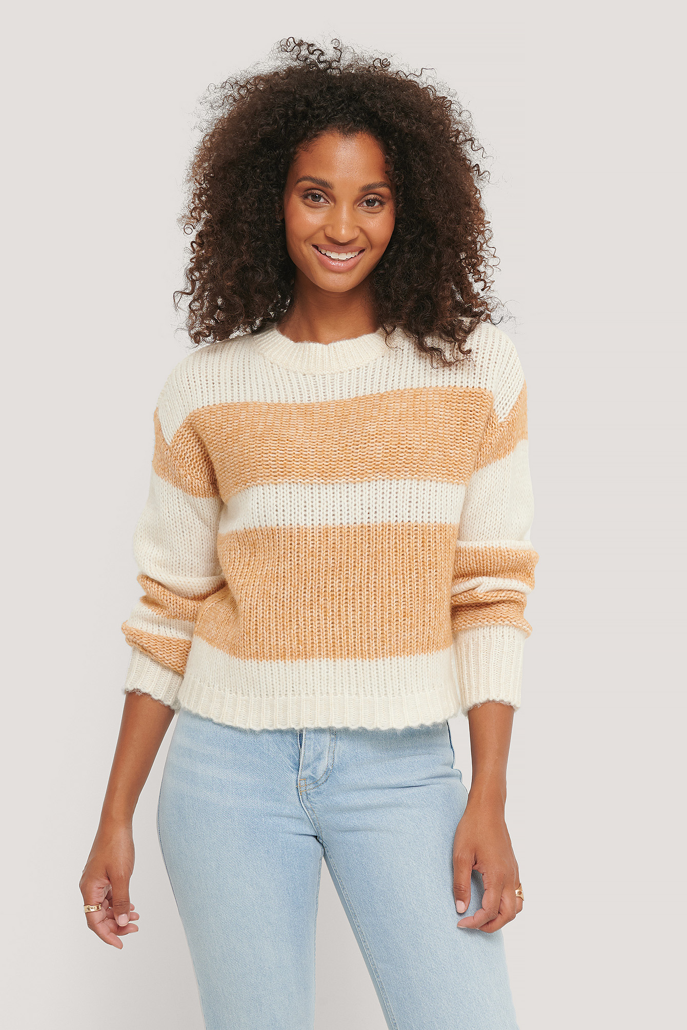 Beige Pull Tricot