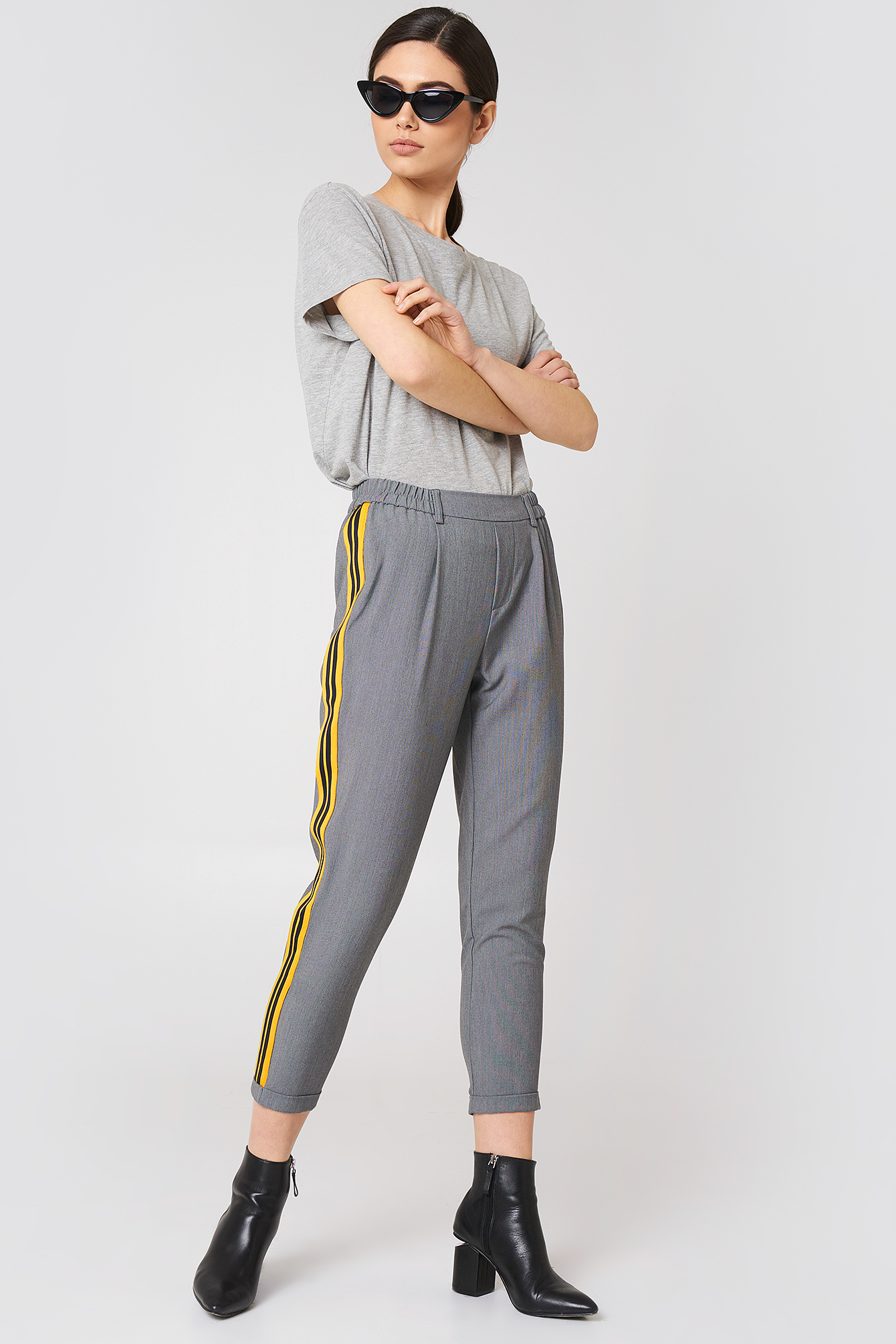 Grey/Yellow/Navy Sisters Point Nau Pants