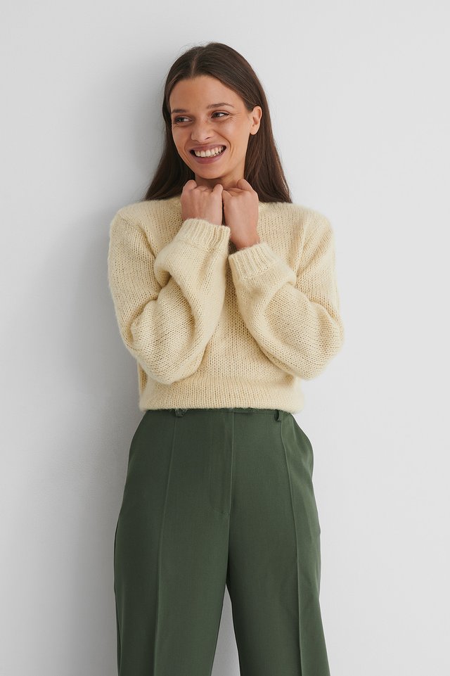 Heavy Knitted Boxy Sweater