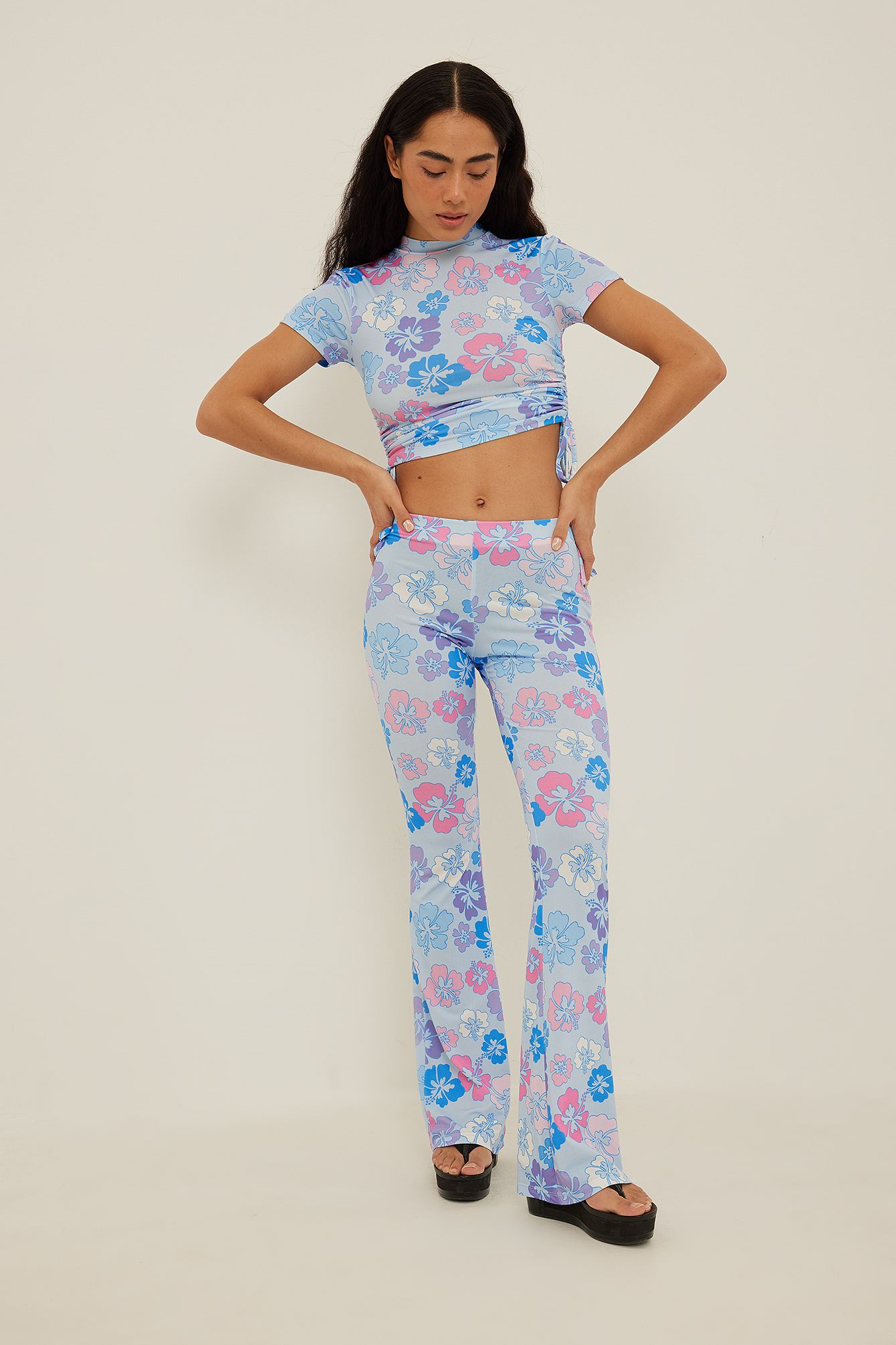 Printed Pants Outfit