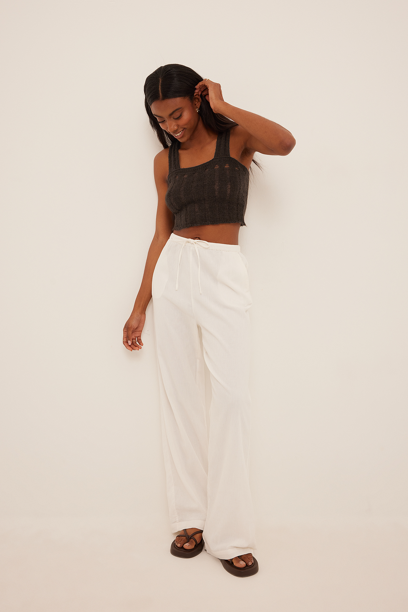 Relaxed Soft Cotton Pants Outfit