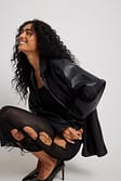 Black Robe à lacer