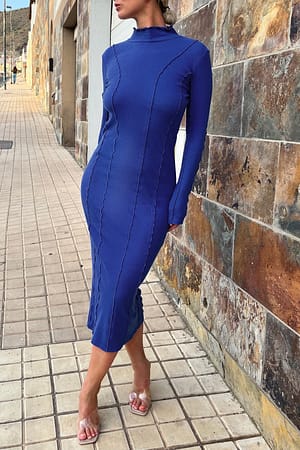 Blue Robe mi-longue babylock