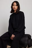 Black Pull tricoté col rond