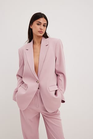 Pink Blazer basique